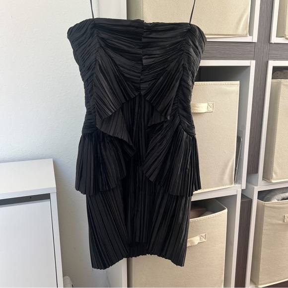Cult Gaia Charlique Mini Dress in Black - Picture 5 of 7